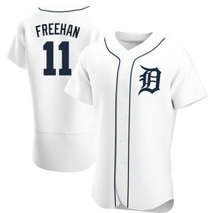 Men's Detroit Tigers Bill Freehan Authentic White Home Jersey