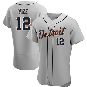 Men's Detroit Tigers Casey Mize Authentic Gray Road Jersey