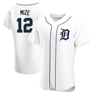 Casey Mize Men's Detroit Tigers Alternate Jersey - Black Holographic Replica