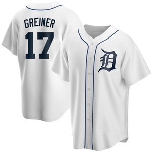 Grayson Greiner Detroit Tigers Youth Gray Backer Long Sleeve T-Shirt - Navy