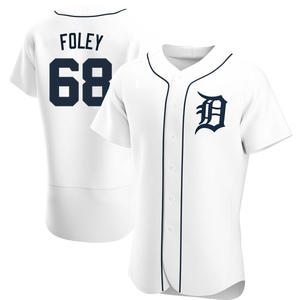 Jason Foley Women's Detroit Tigers Alternate Jersey - Black Holographic  Replica