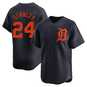 Men's Detroit Tigers Mickey Stanley Limited Navy Alternate Jersey