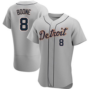 Men's Detroit Tigers Ray Boone Authentic Gray Road Jersey