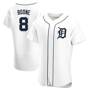 Men's Detroit Tigers Ray Boone Authentic White Home Jersey